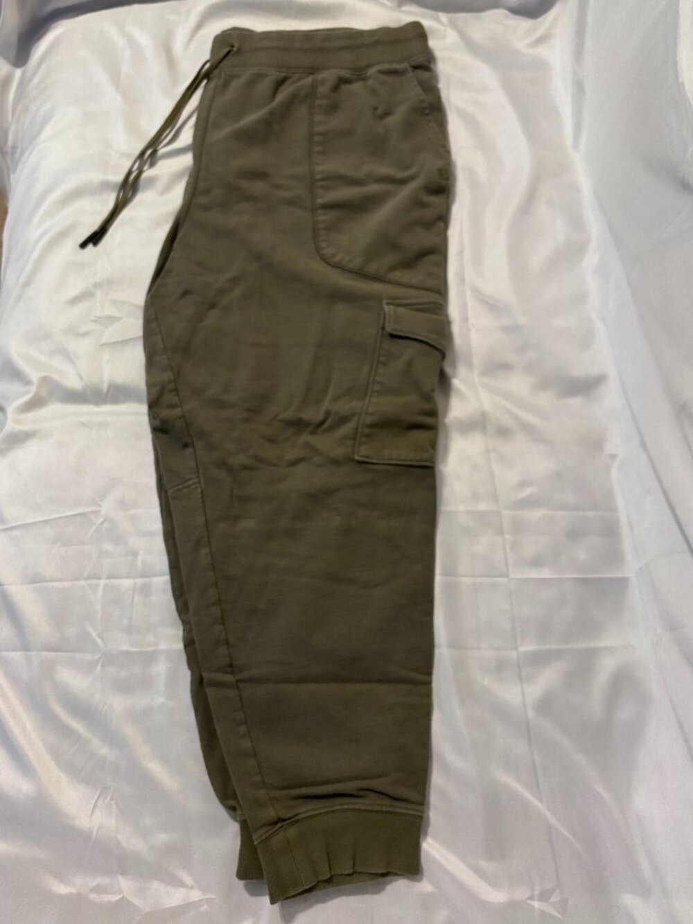 Men’s VRST Olive Green Cargo Jogger Sweatpants – XXL